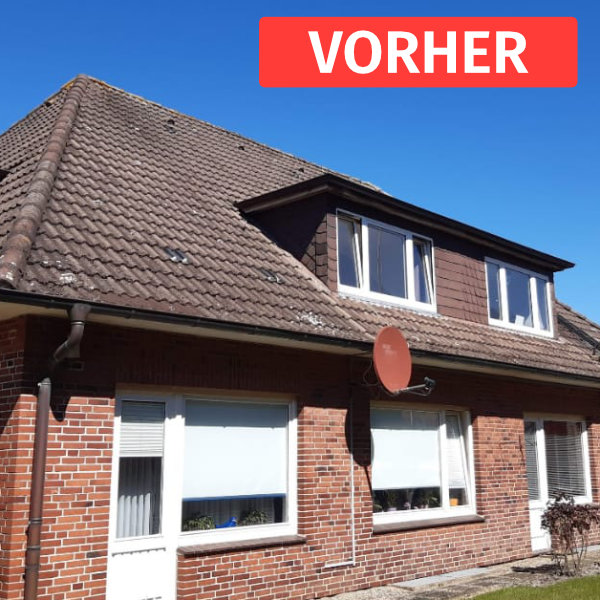Dach vor der Dachbeschichtung Remscheid